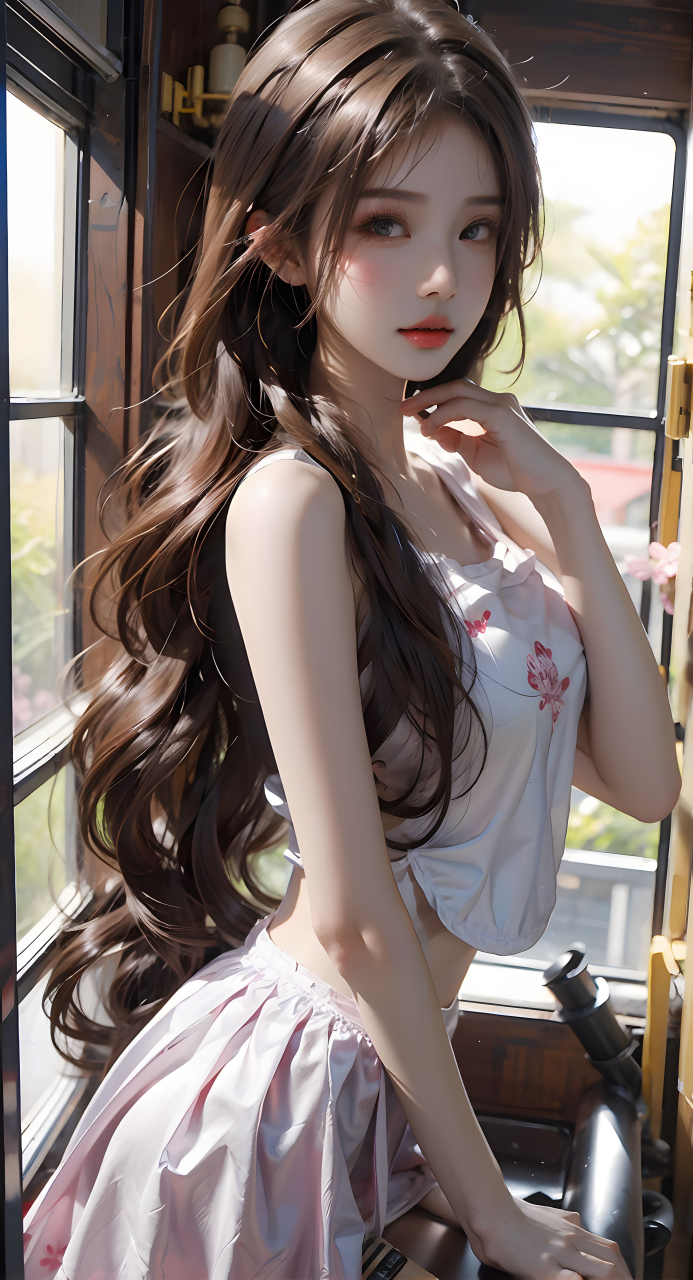 媚眼如丝,是否让心动的关注我呢?[你懂的] #高清美女壁纸