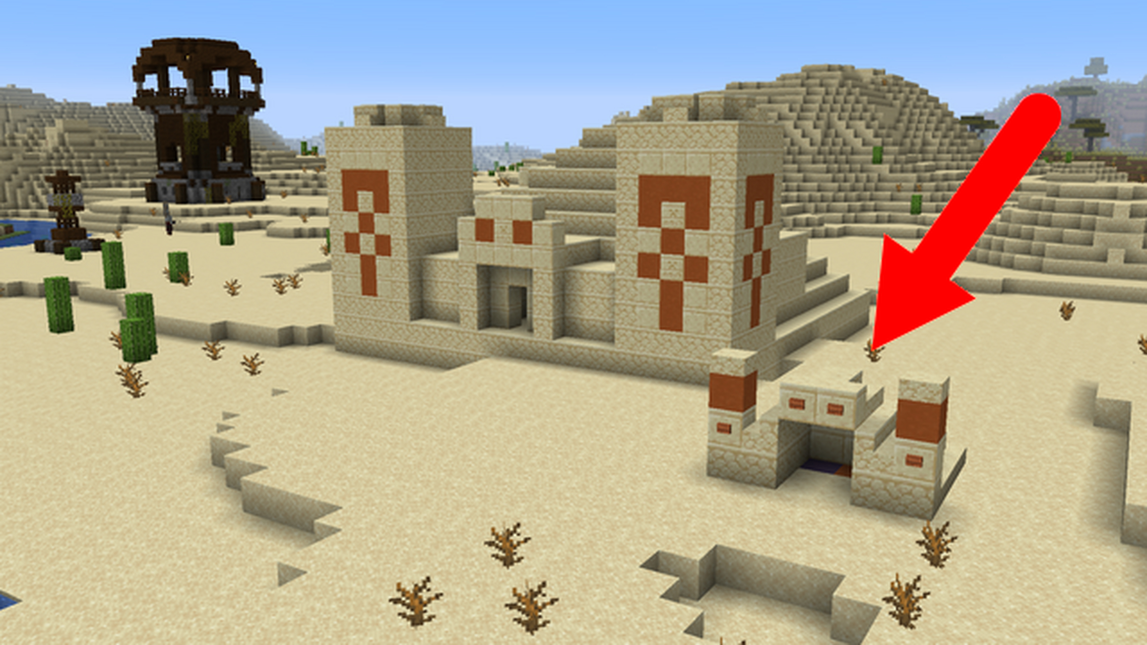 这么小的沙漠神殿,能放得下宝藏么[二哈]#我的世界