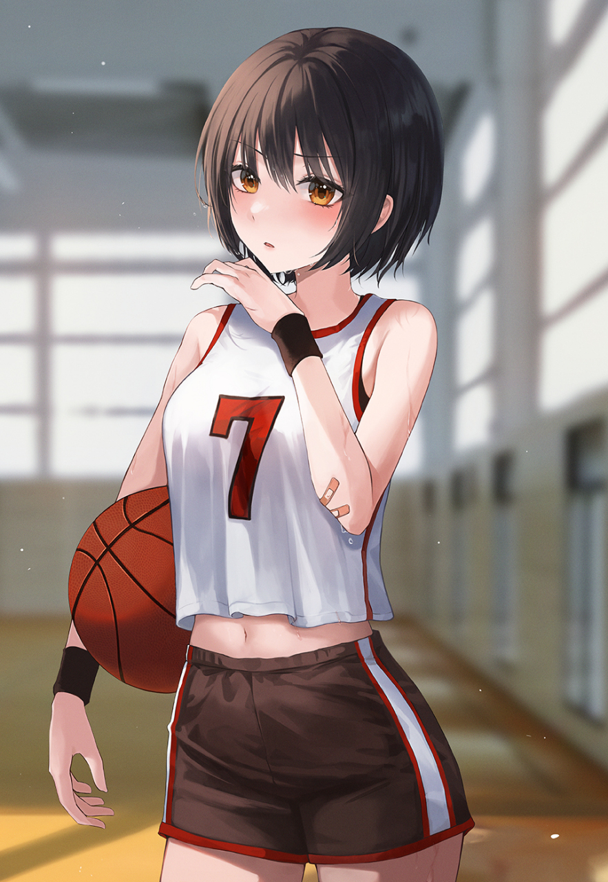 篮球少女 画师:heeri