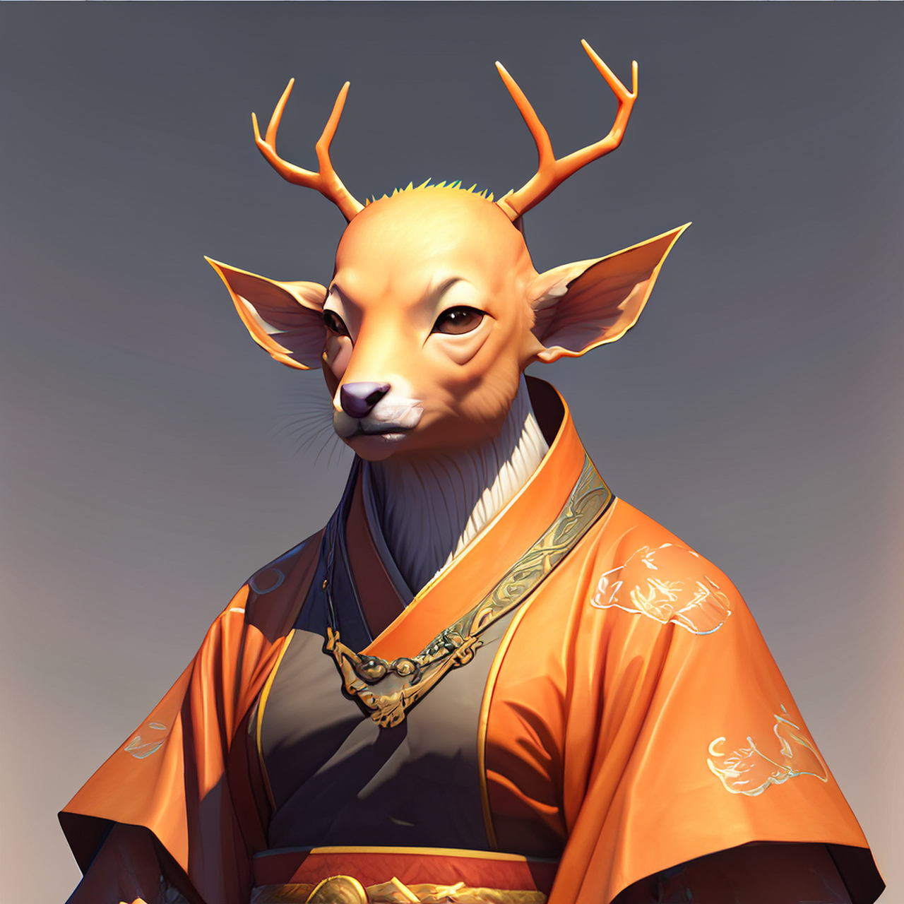 芳苑鹿台初解佩,故宫鸾阁尚鸣珰.生动,经典,简洁#百度ai绘图黑科技