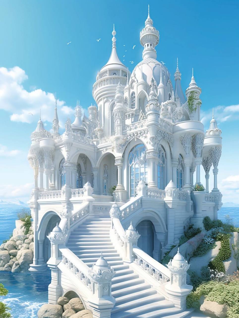 纯白城堡:是否符合您的梦幻城堡期待?