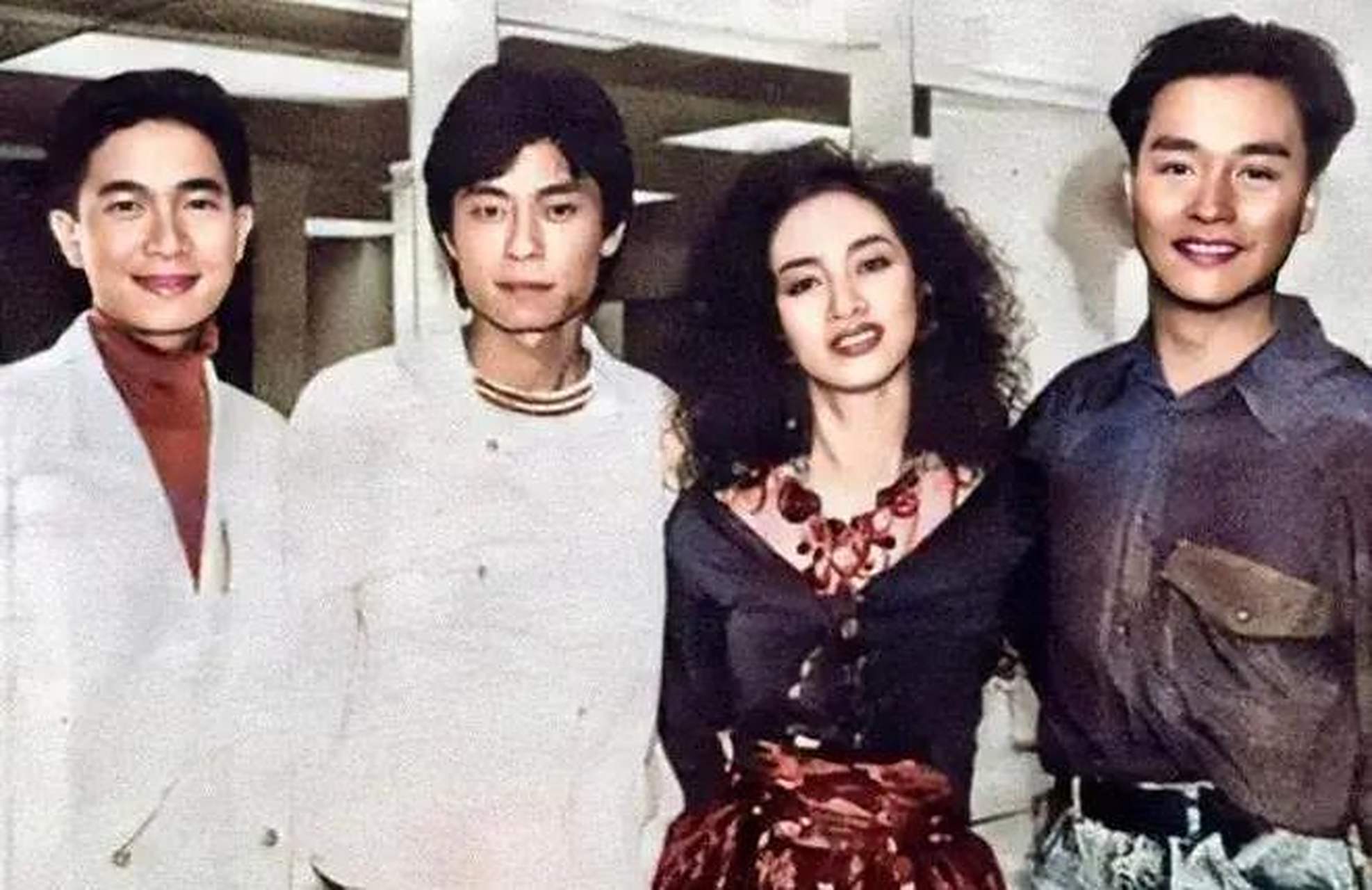 陈百强,王杰,梅艳芳,张国荣,现在已经离开了三位.