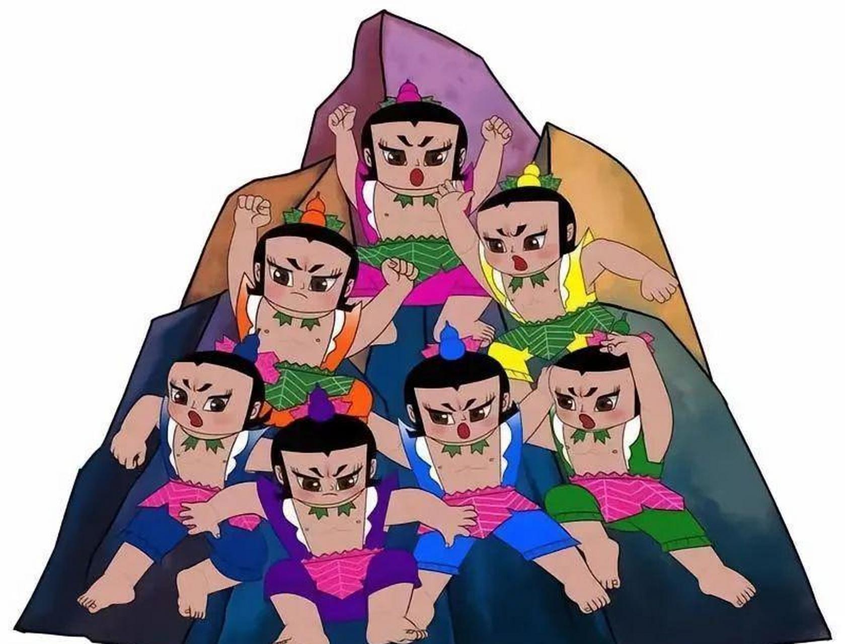 这不是葫芦娃吗?