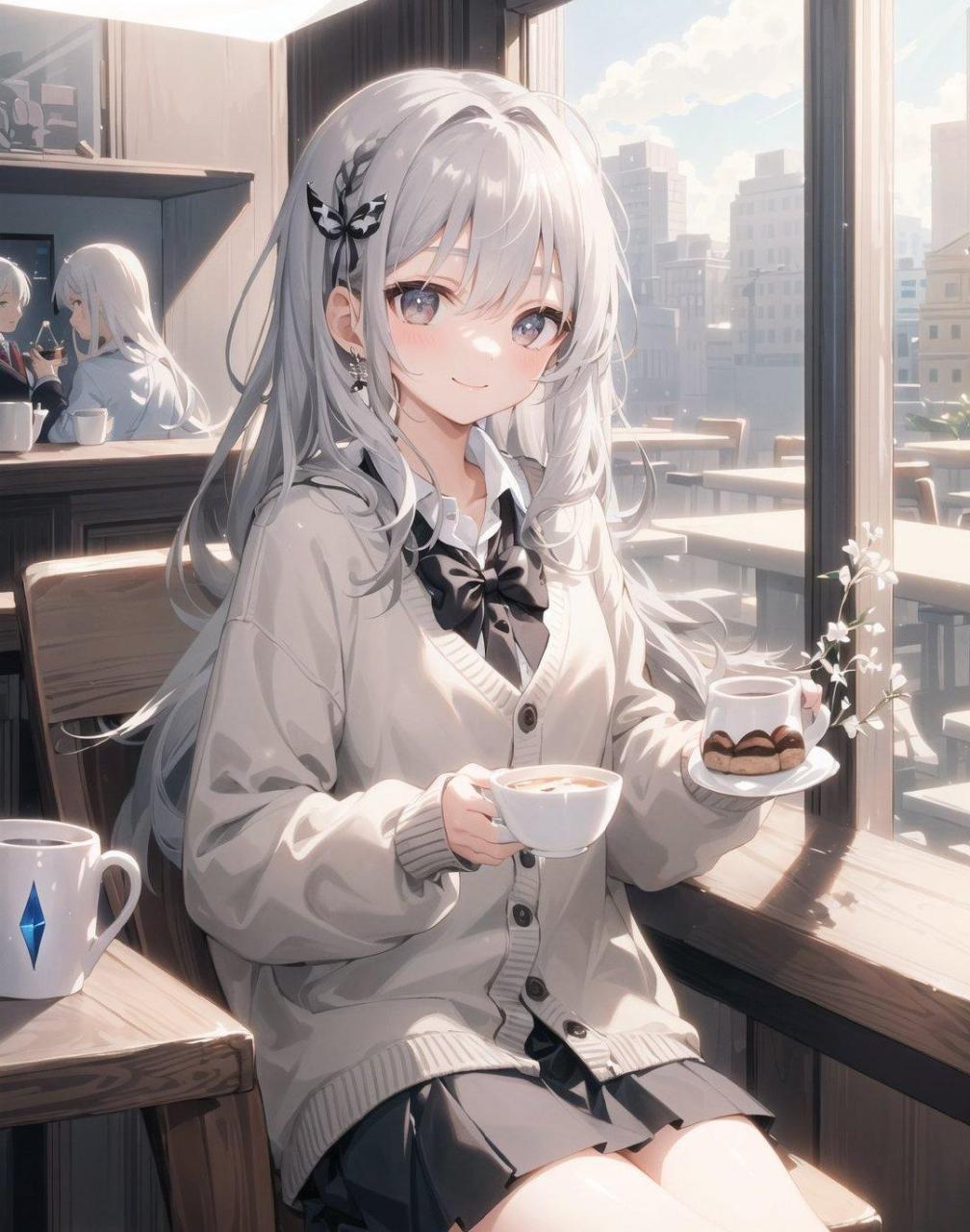 银发少女的日常[心]