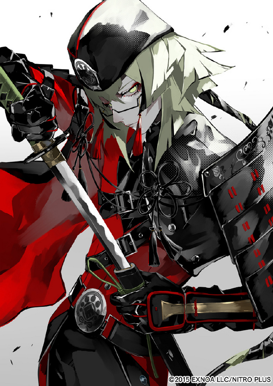 插画# 「刀剑乱舞」石田正宗(いしだまさむね)人设画师 lam 游戏首鞍