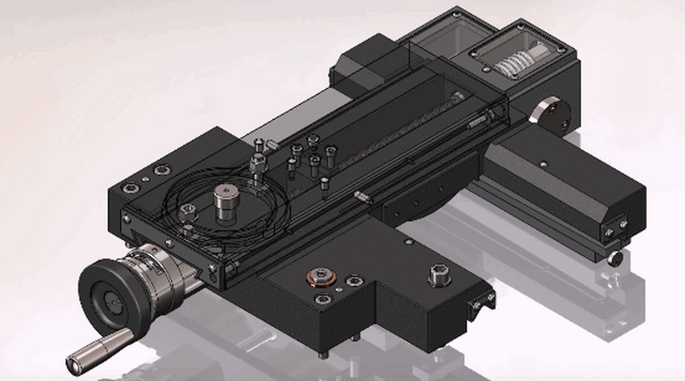 gif创作人# 机床拖板机械原理动态图