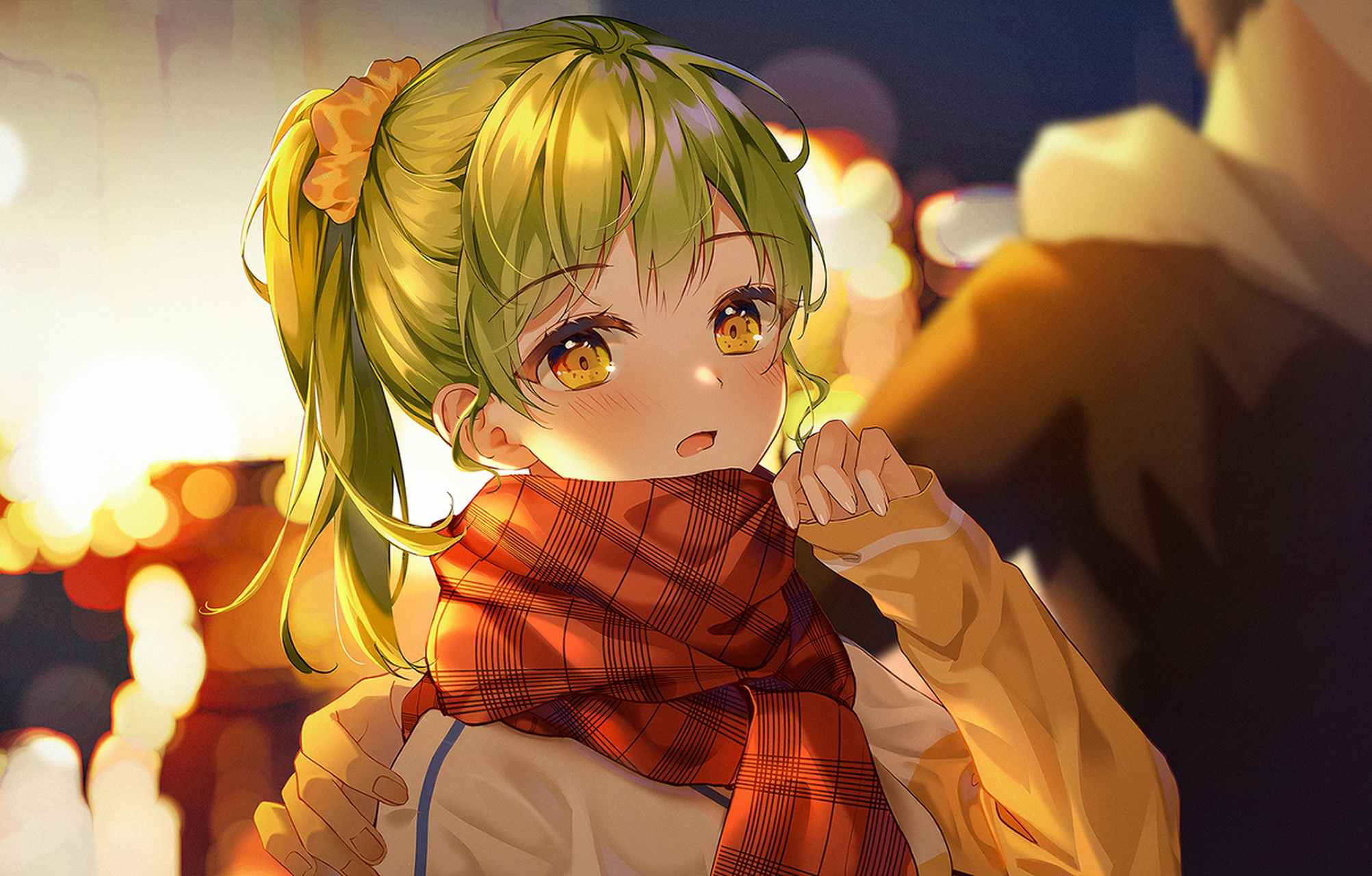 动漫少女# 好可爱啊,绿头发让我想起了鲁路修里的c.c. pix:靑橘