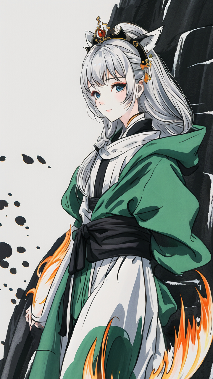 国风二次元美图分享#二次元少女美图