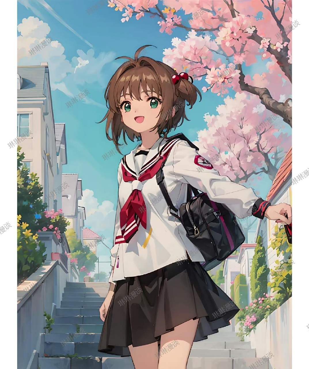 喜欢魔卡少女樱的小伙伴们,快来看看这个可爱的角色——小樱!