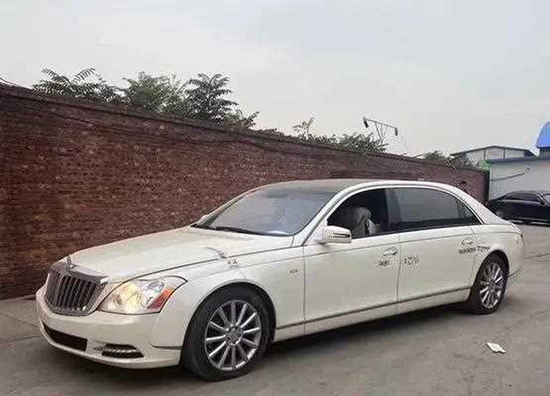 顶级迈巴赫62s,白色车身比黑色车身干净,并且稀少【来自懂车帝车友圈