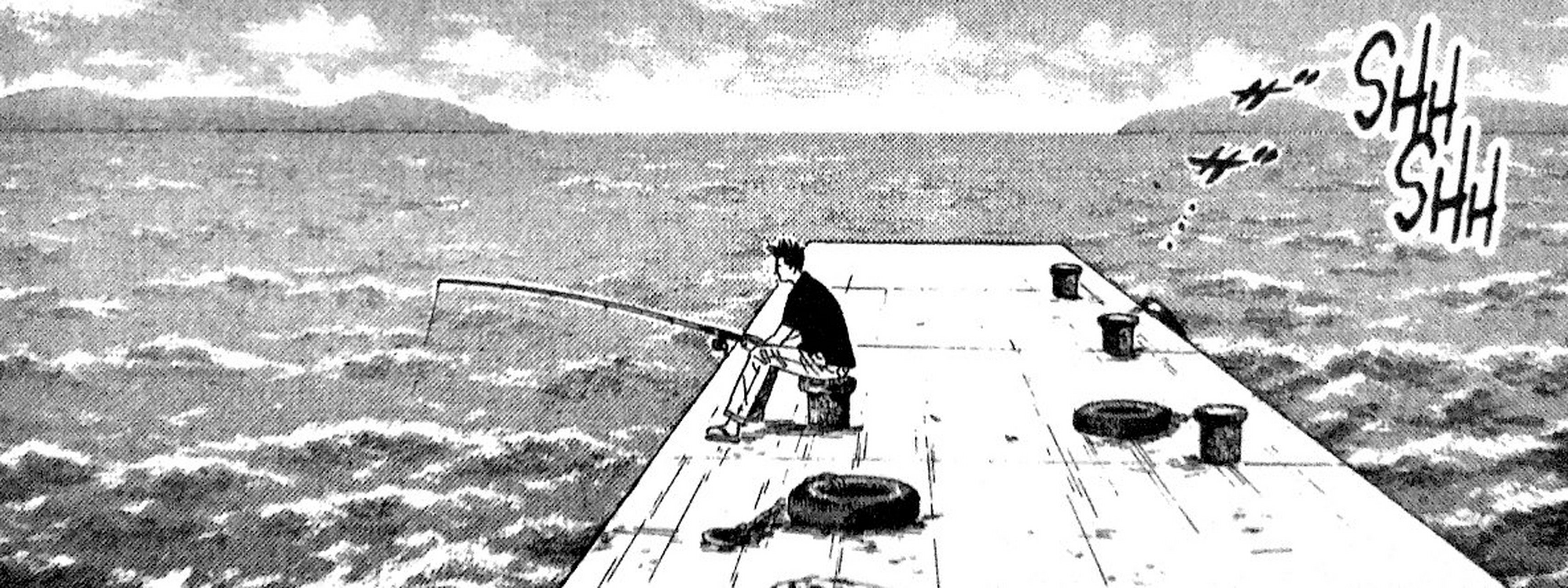 仙道彰最喜欢的其实是钓鱼 #灌篮高手# #动漫# #漫画