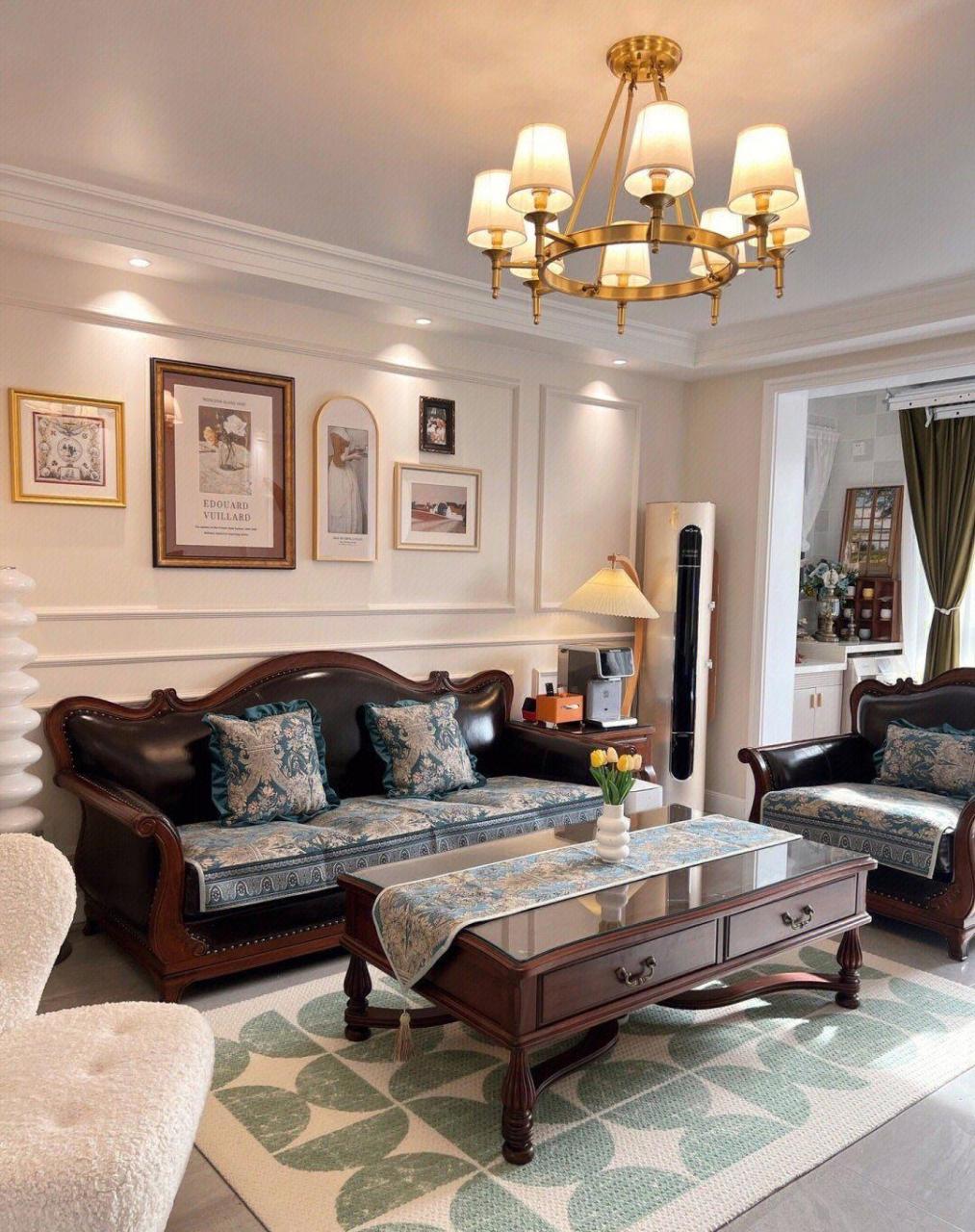 让人羡慕不已的108㎡一家三口简美式风之家[照相机][照相机]  装新家