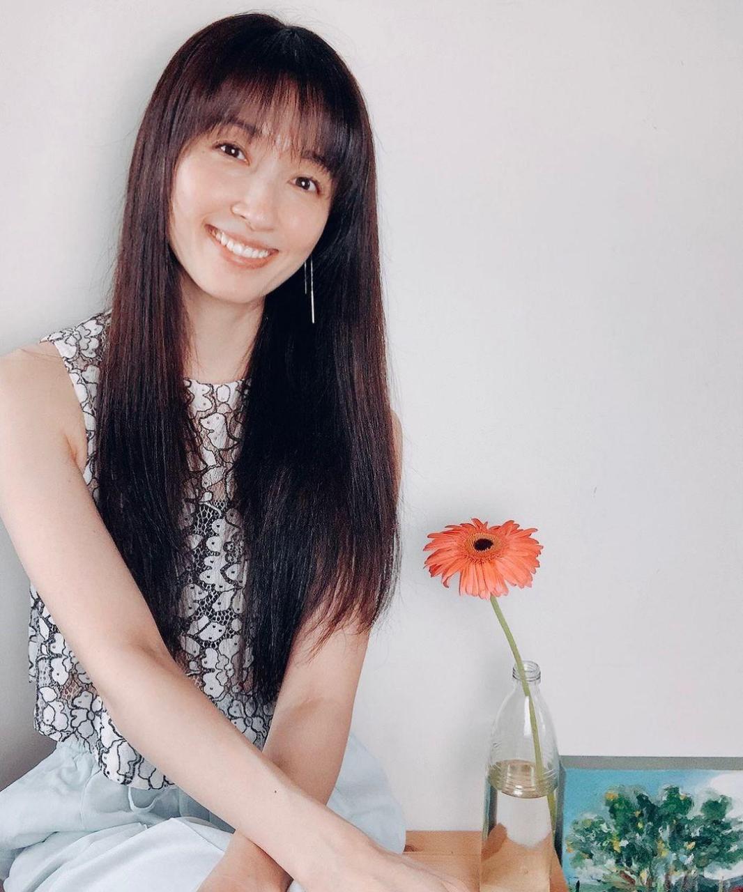 电影《海角七号》中饰演友子的演员田中千绘近照,她今年已经40岁未婚