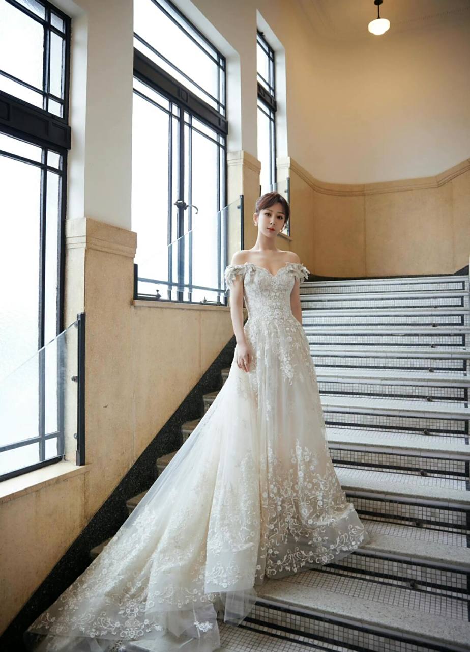 杨紫的绝美礼服造型
