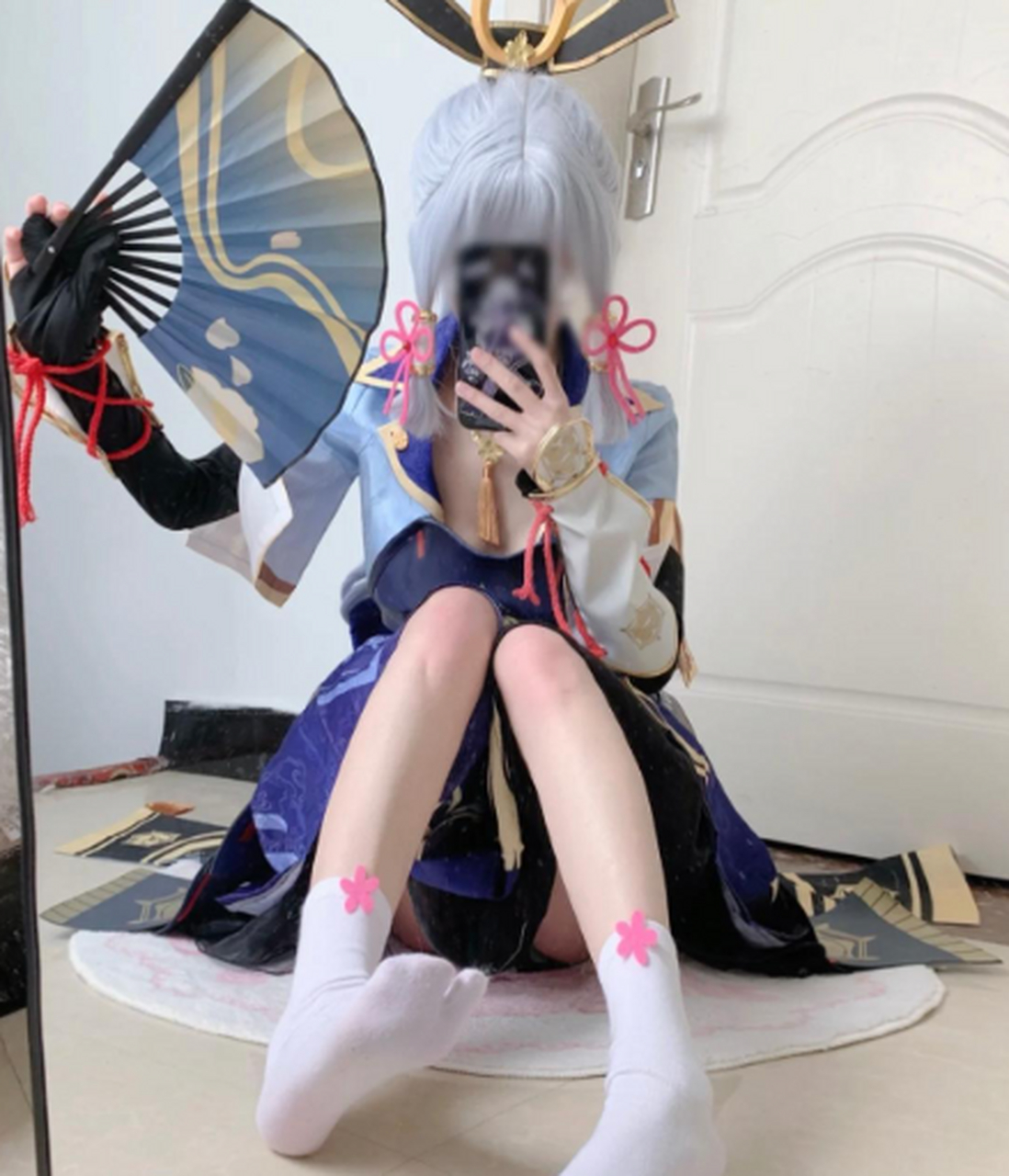 一声王手一抹笑,旅行者们汪汪叫!#cos# #神里绫华