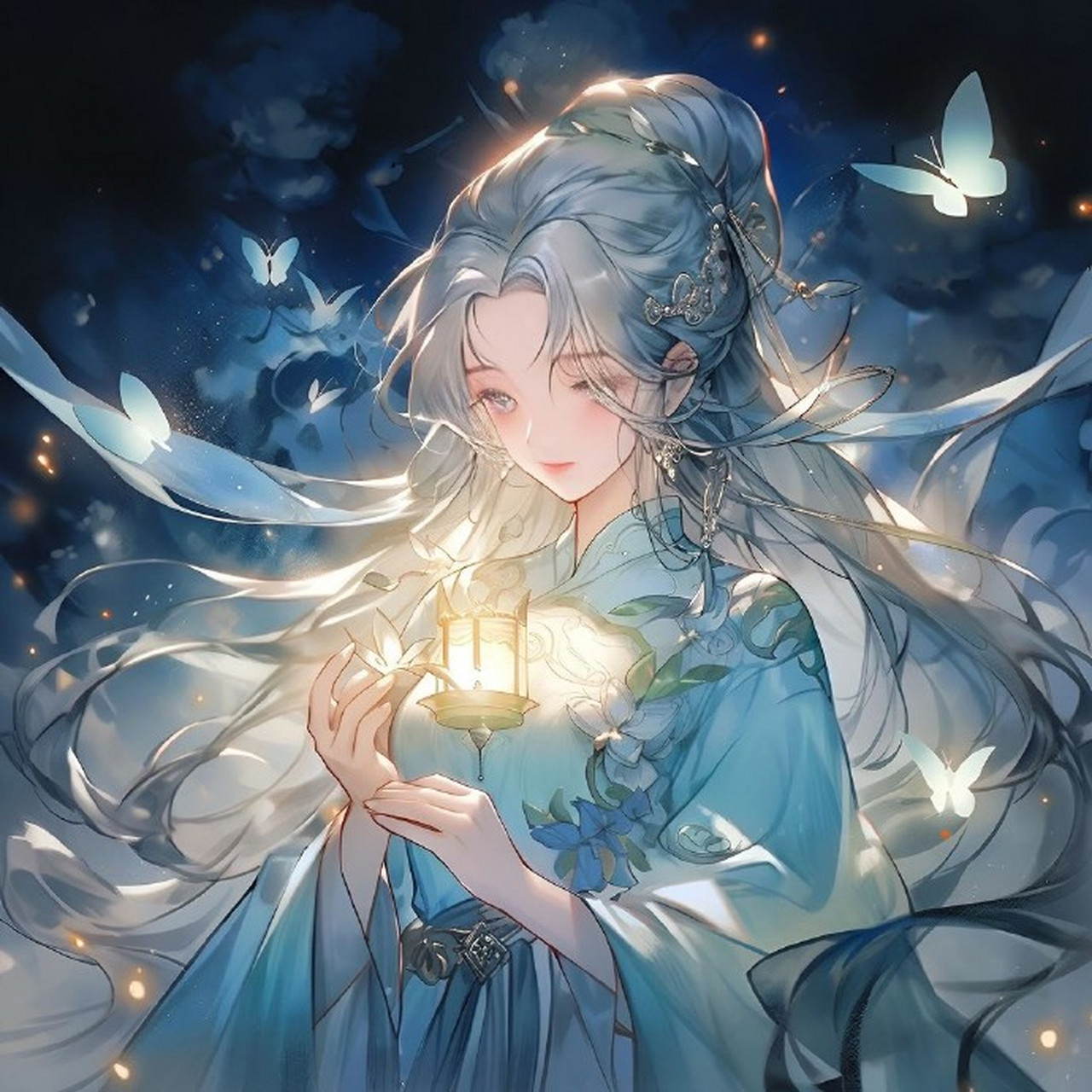 仙气飘飘的古风女生头像 676767