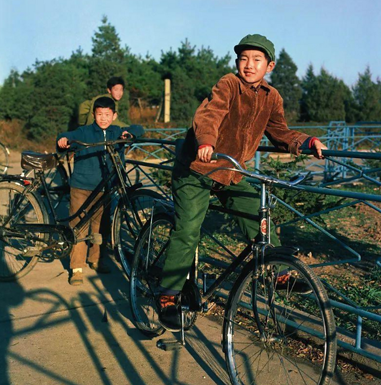 大梁自行车,小时候骑着满街跑