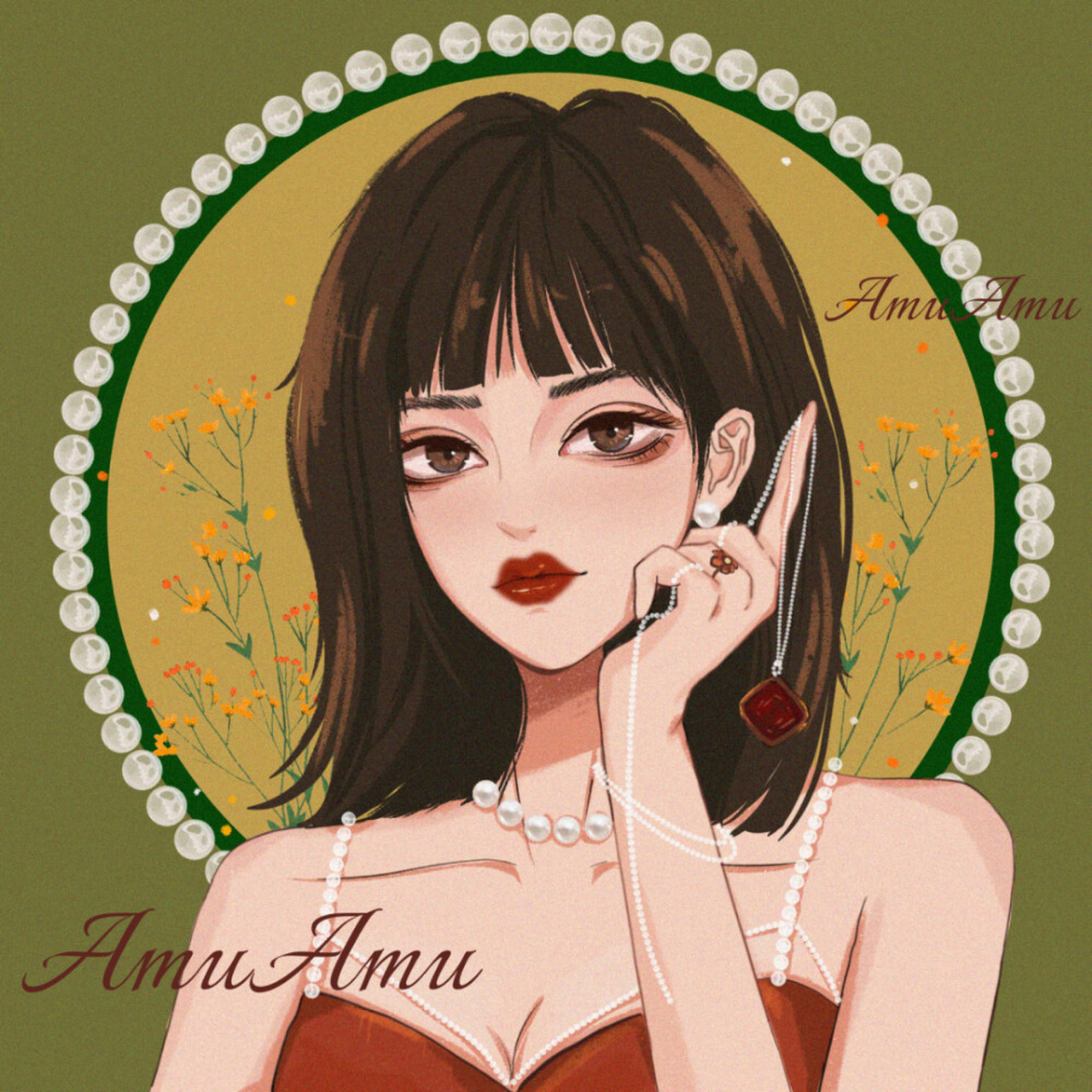 摩登女郎/【画师:空仙仙-】#头像