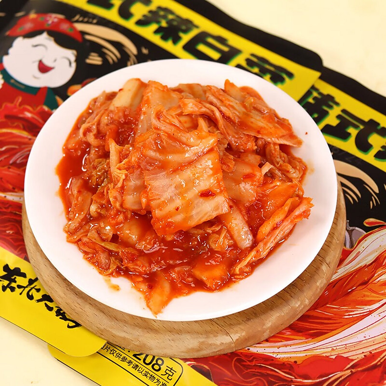 东北大妈辣白菜,正宗东北延边朝鲜族腌制咸菜!