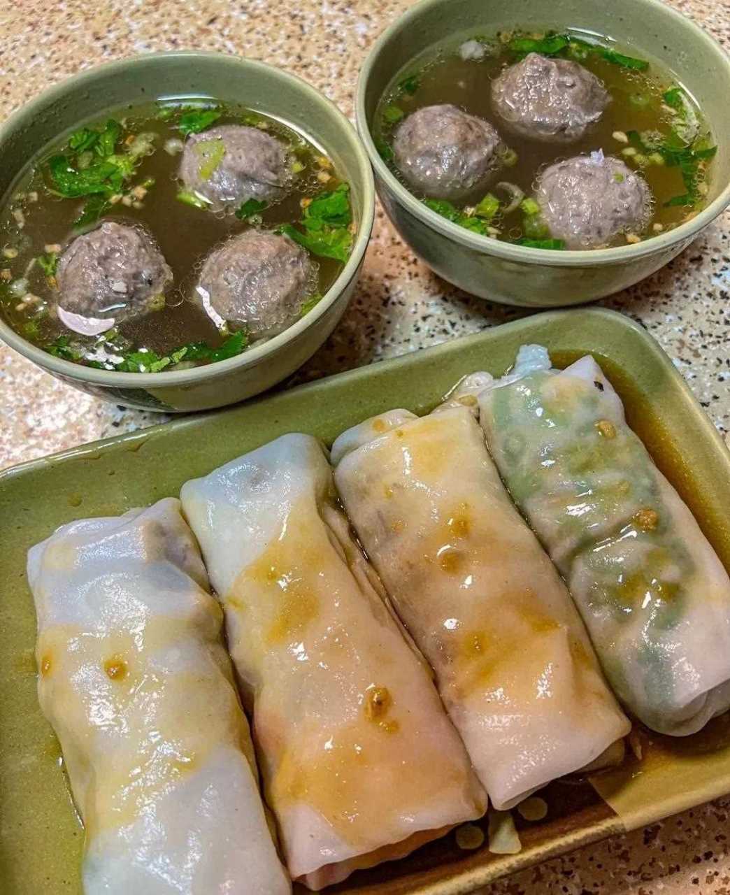 今天过来吃这个丰顺捆饭!