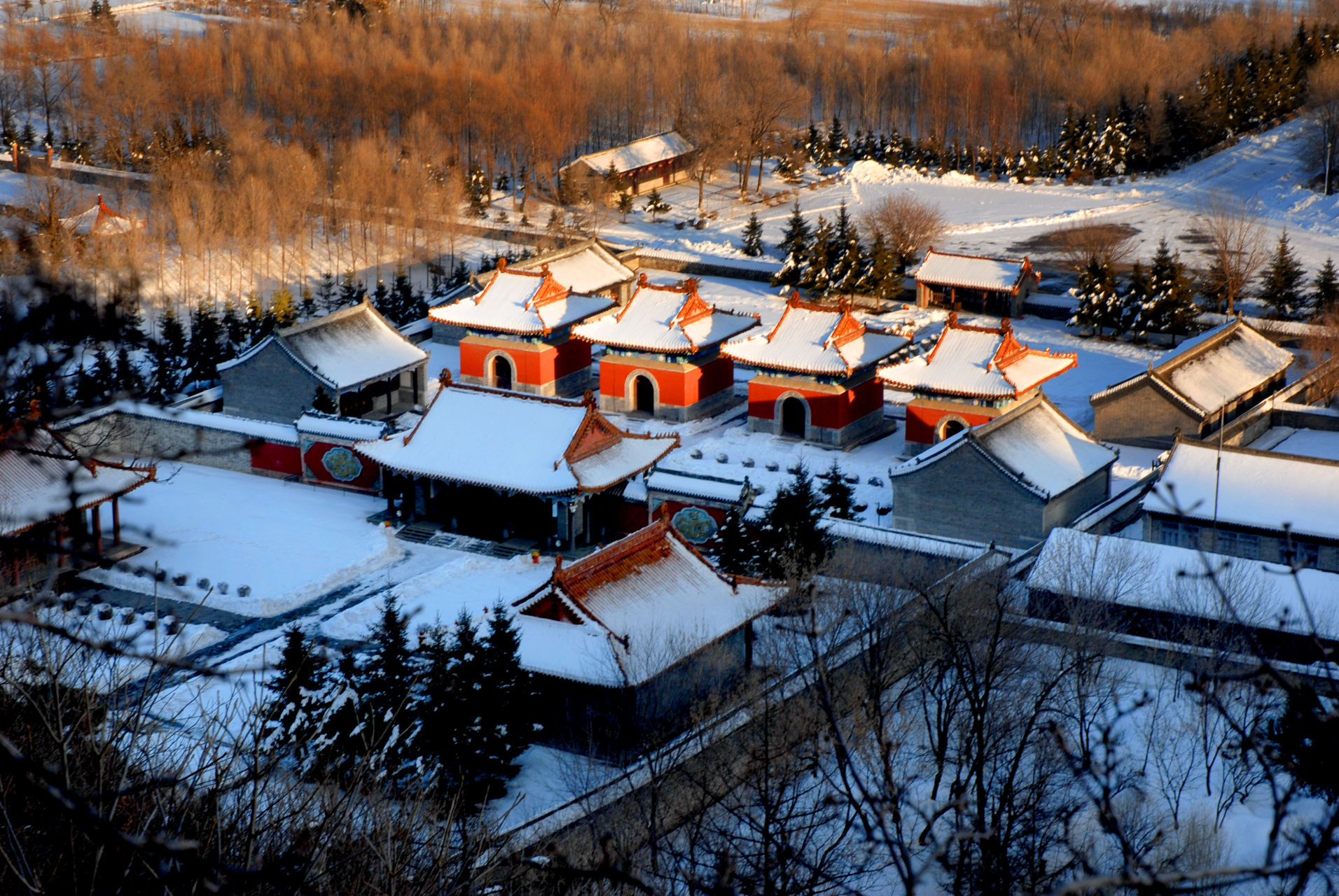 雪中清永陵#网红打卡地辽宁杠杠滴##美好辽宁欢迎您# #振兴新突破辽宁