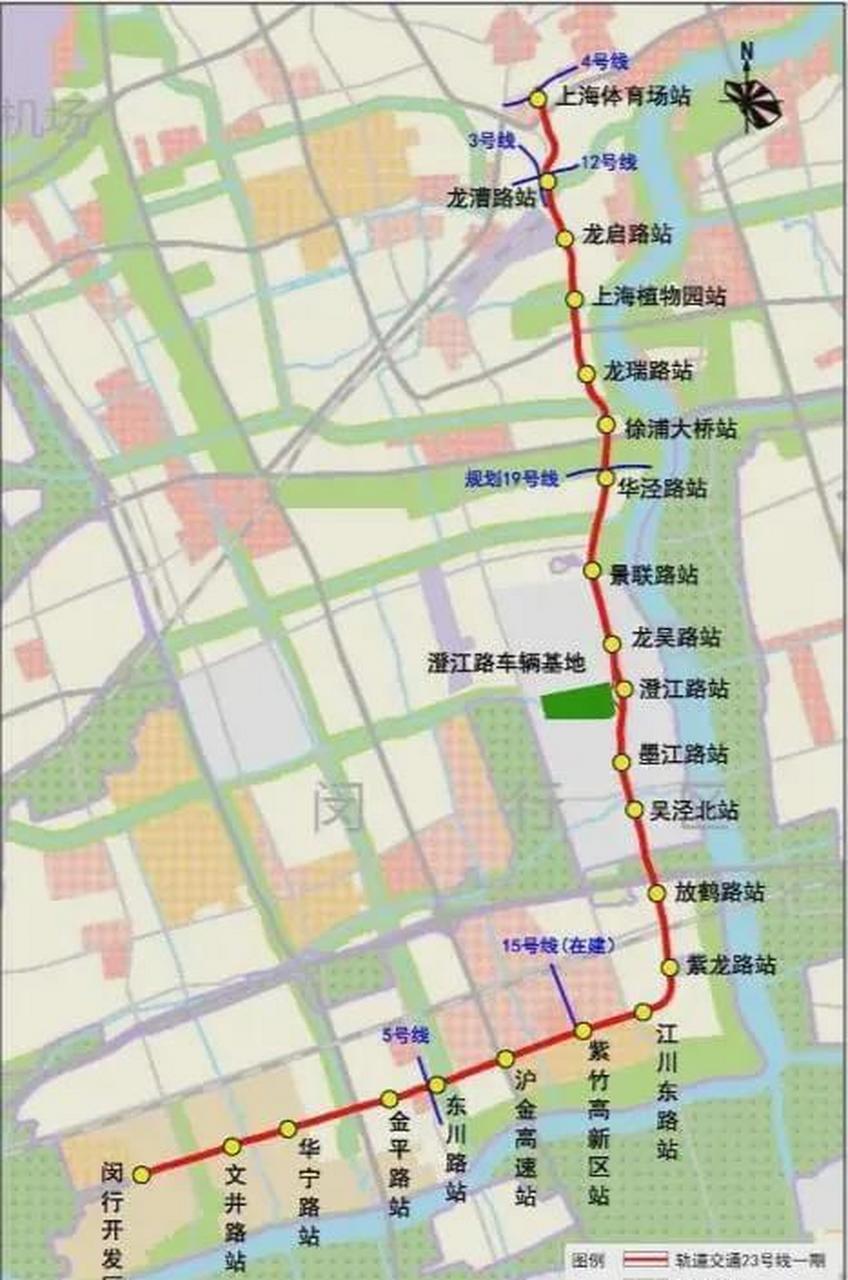 上海地铁23号线赶紧西延伸到松江枢纽来吧,这条线路将会改变很多闵行