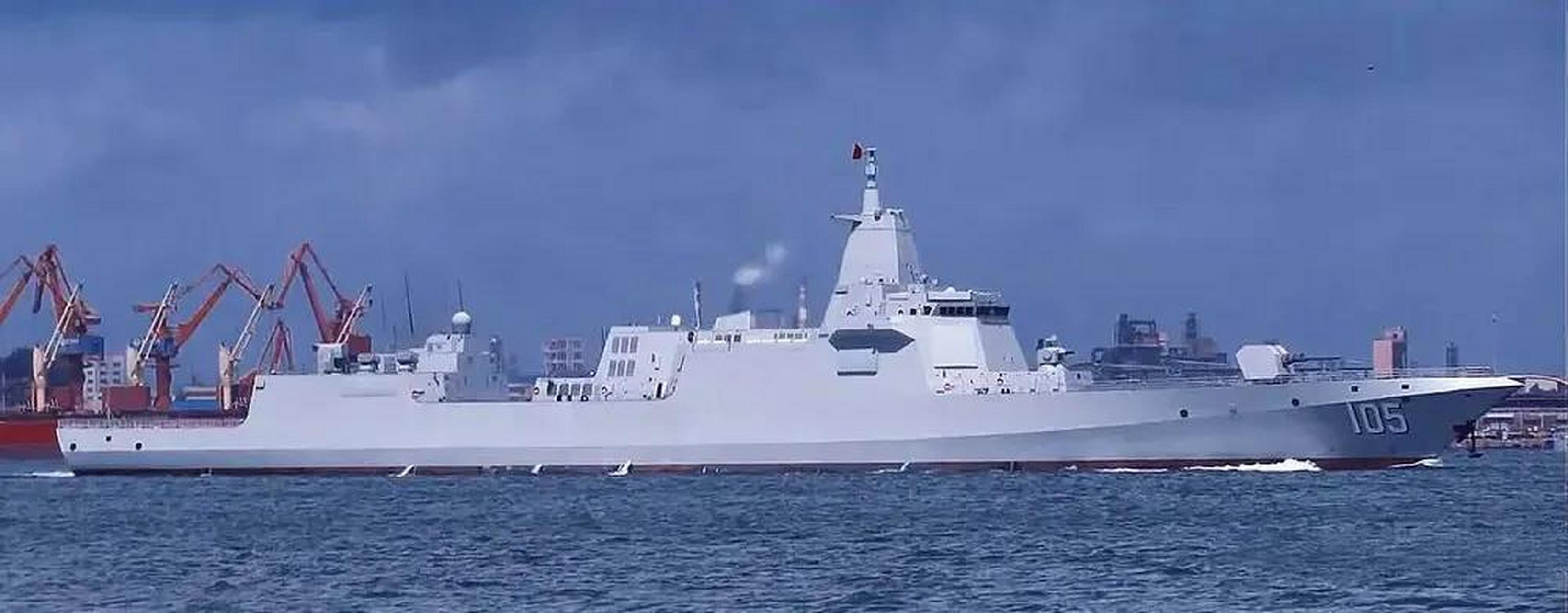 至此海军8艘055已经全部集齐,这8艘055加起来排水量高达10万吨,拥有