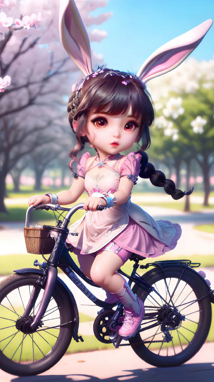 q版小舞,粉色小可爱骑着她的小宝贝来了,谁的血条空了?