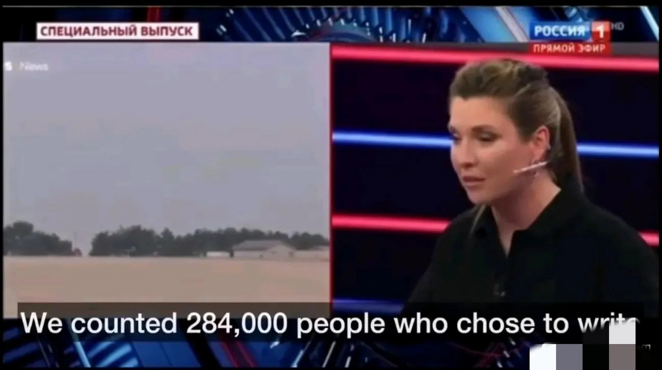 4万人 俄罗斯国家电视台第一频道,著名俄罗斯国家电视台主持人卡贝