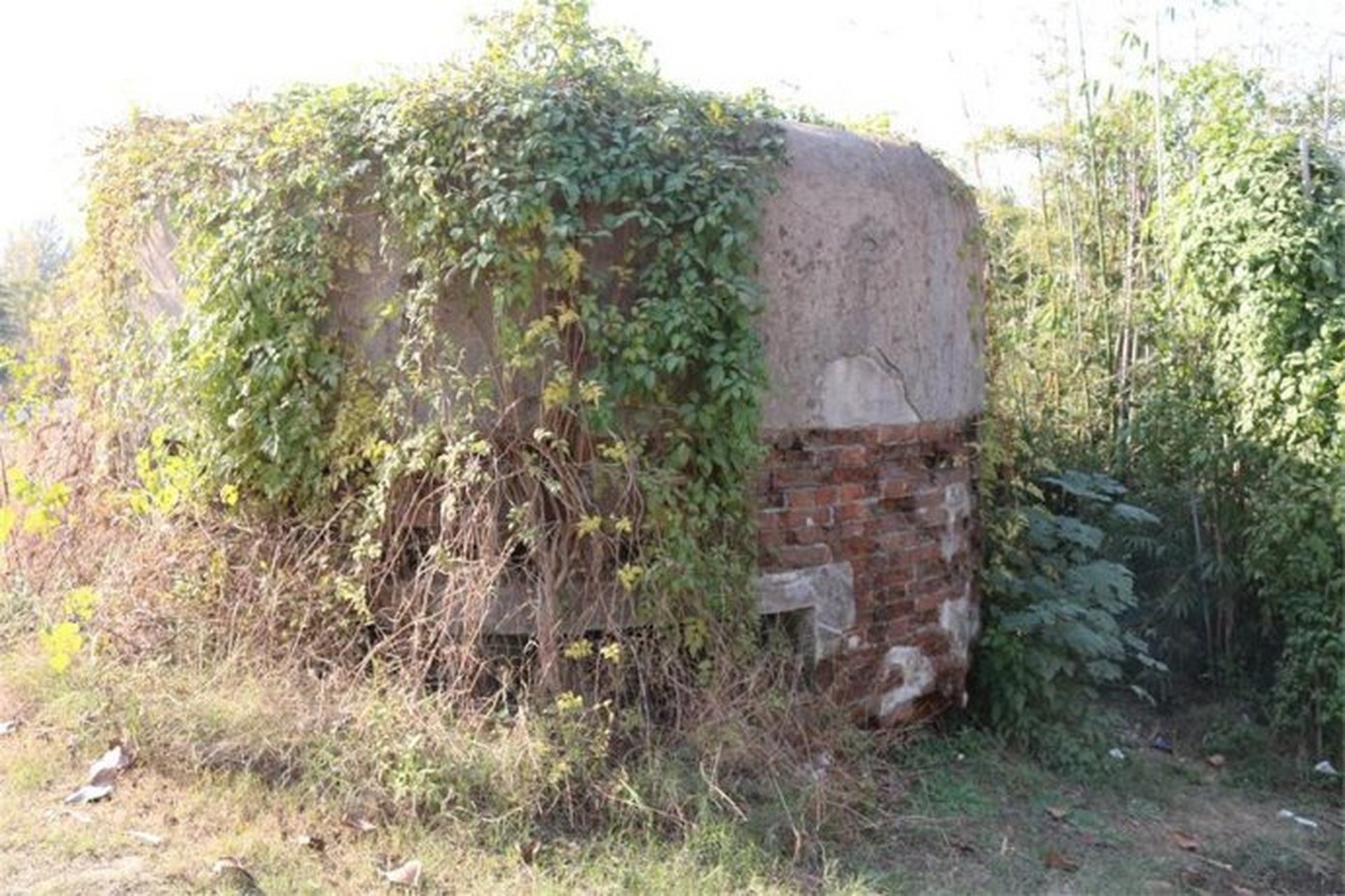 作为汉口最后防线,岱家山张公堤碉堡群在武汉沦陷前夕,起到了为后方
