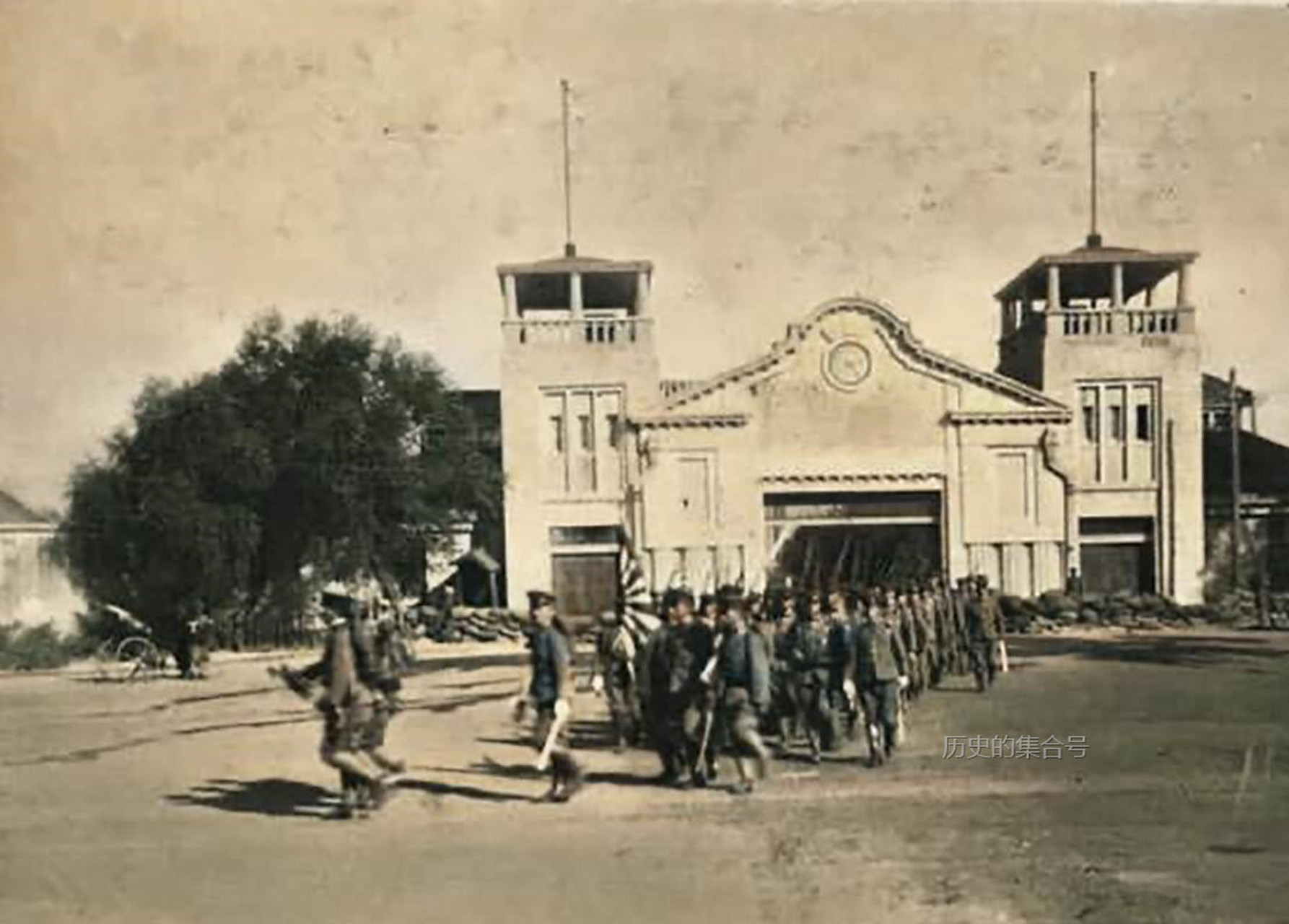 图为沈阳兵工厂,在1931年918事变以后,这座在张作霖时期发展起来的兵