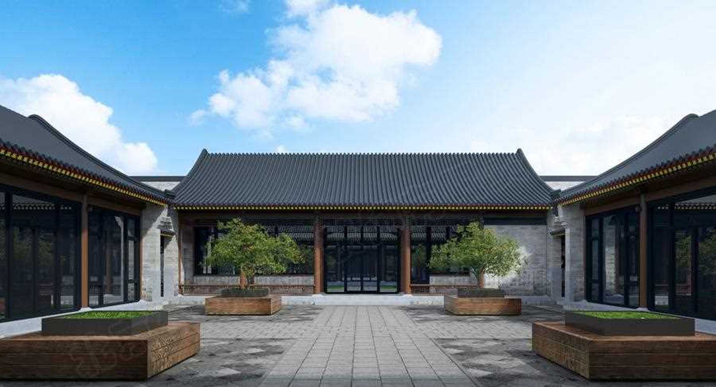 最美空中四合院[庆祝] 现代与传统的完美结合[不要啊] 是你喜欢的哪