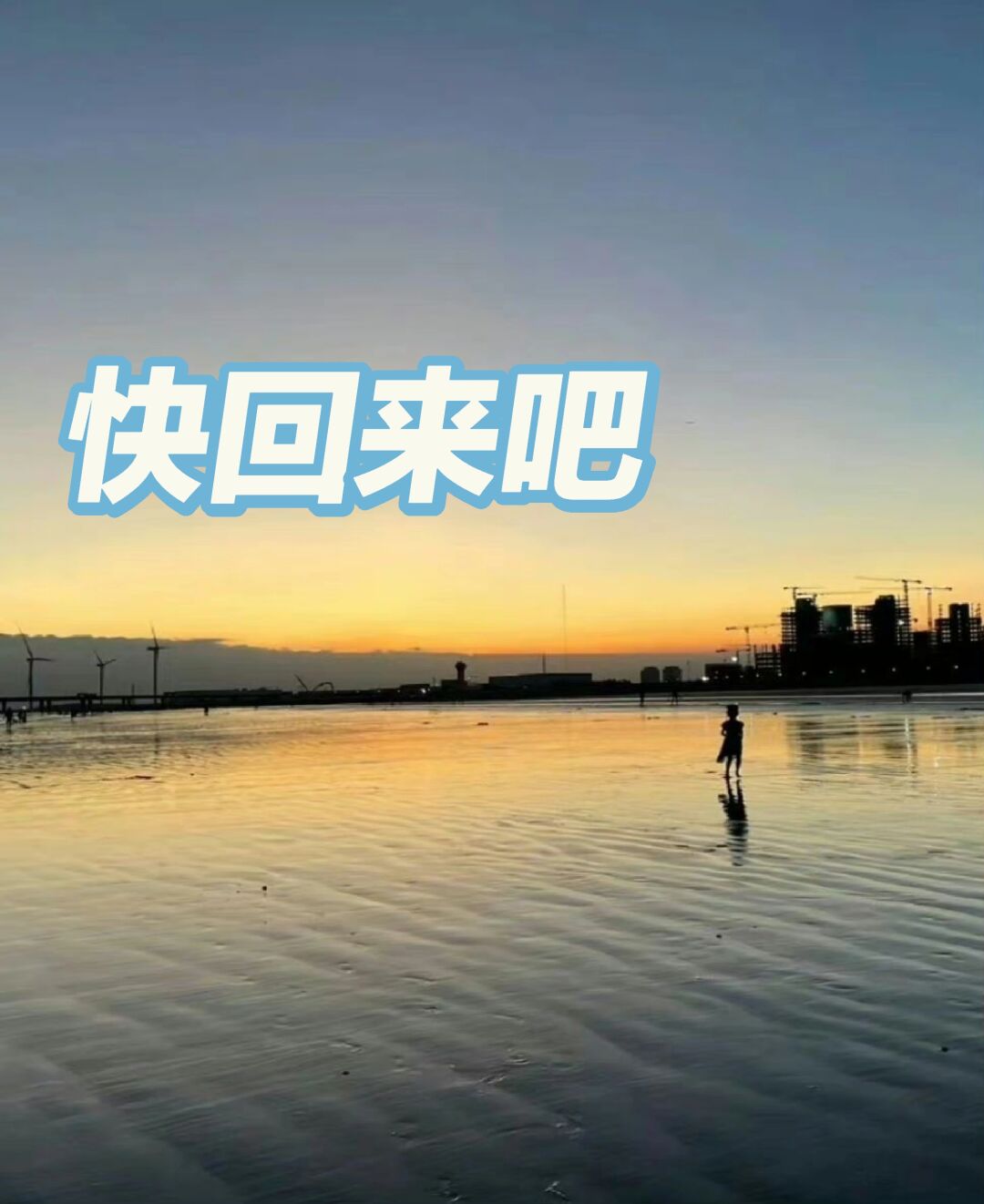 小宝贝快回来吧 看着背影太心碎了