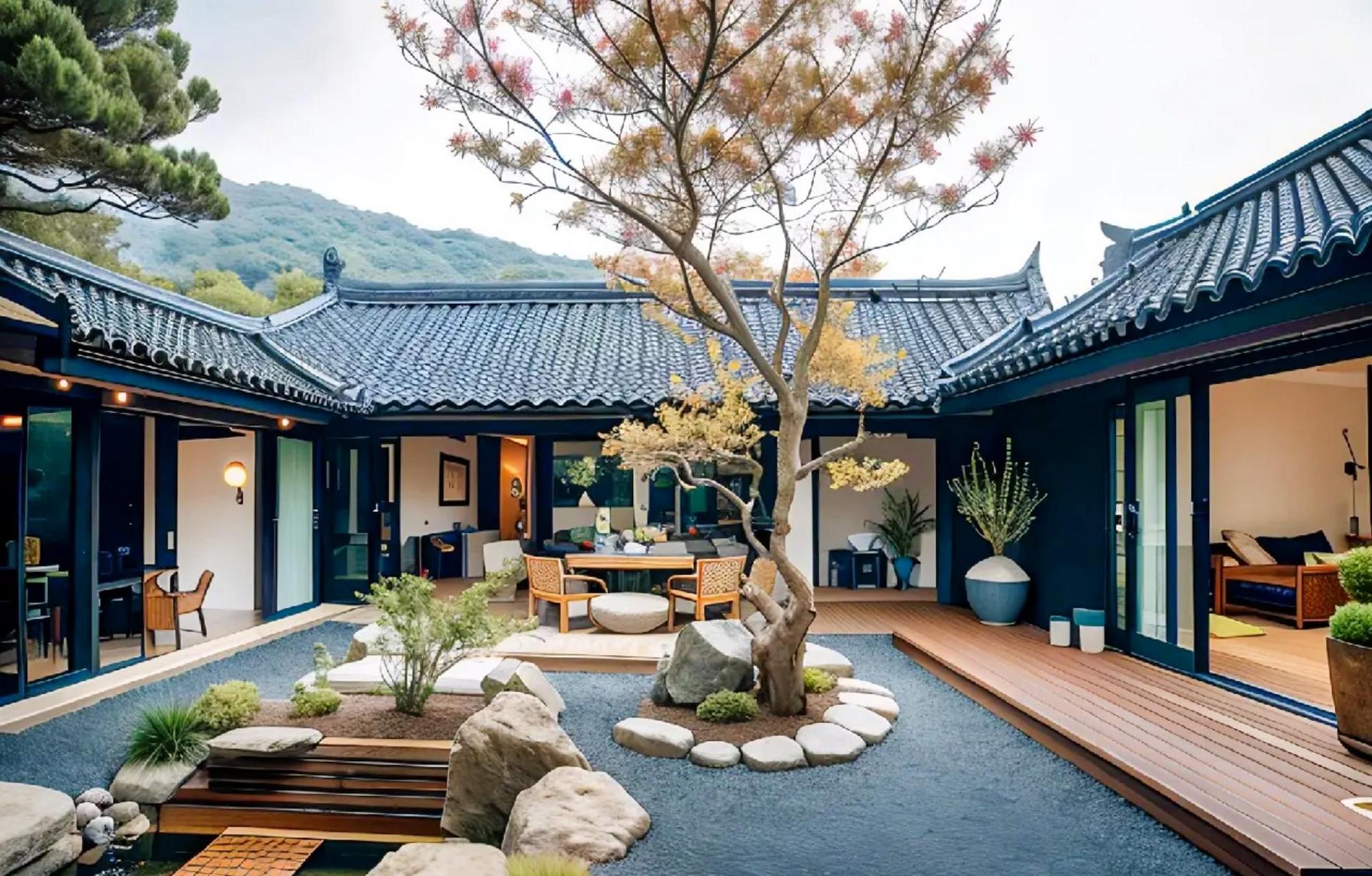 回家建个中式小院吧.闲时喝茶赏花,享受惬意时光#农村自建房