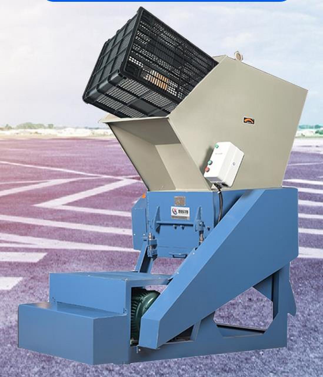 废旧塑料筐粉碎机##废旧塑料破碎机多少钱一台#  塑料破碎厂的杂