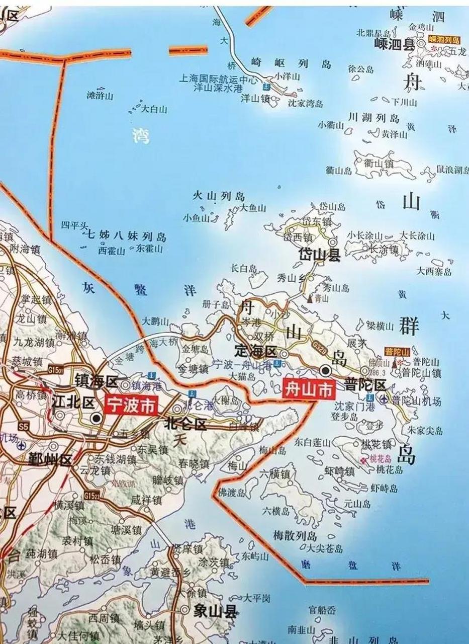 说真的,没看出来国家为什么要成立海岛城市-舟山市,感觉其附属宁波