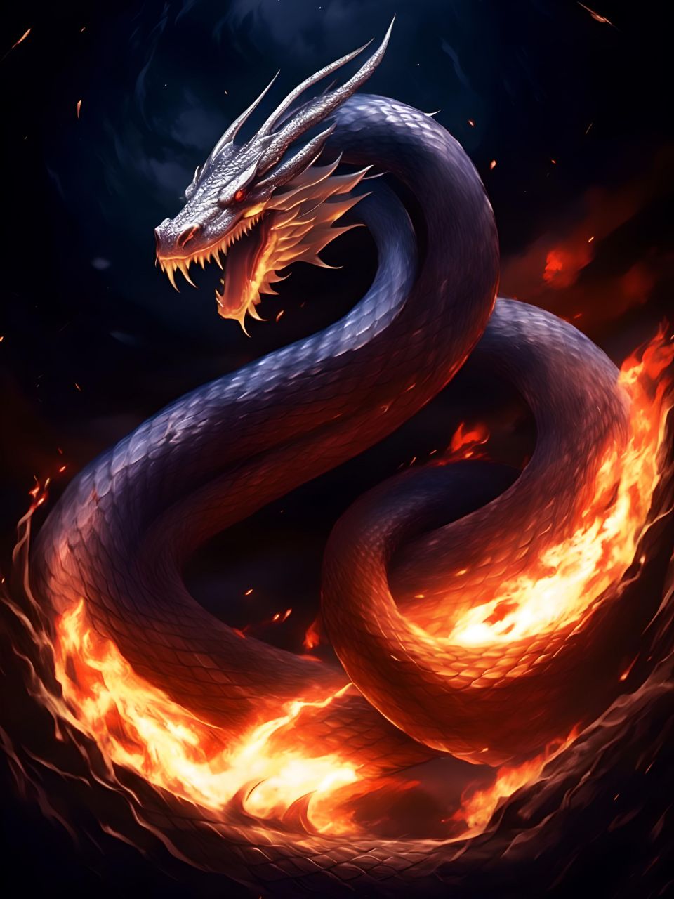 a绘11,#蛇##图片##动漫壁纸