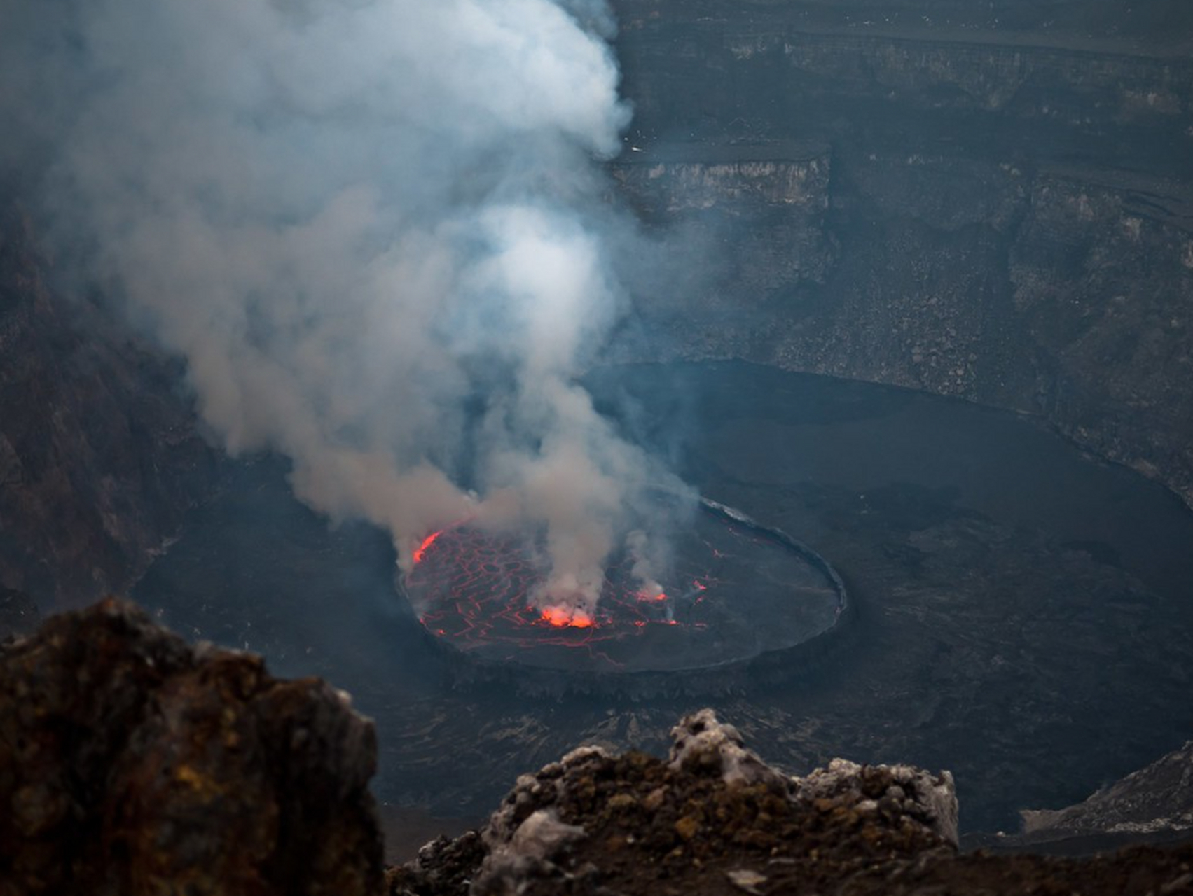 世界上最大的活火山图片