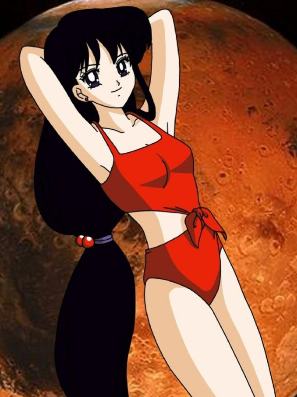 冷艳美女火野丽	  阿丽,妳是我心中的女神