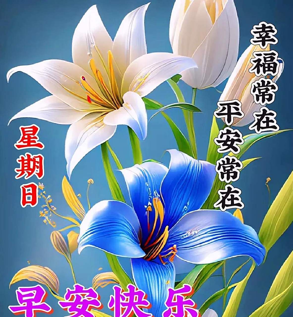 周日早上好,精选周末早安暖心图片,新的一天,事事顺心!周末愉快!