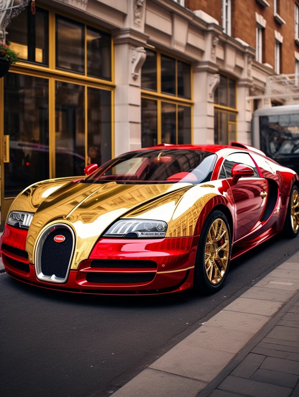 布加迪威龙钢铁侠版  在超级跑车界,布加迪威龙钢铁侠版无疑是一颗