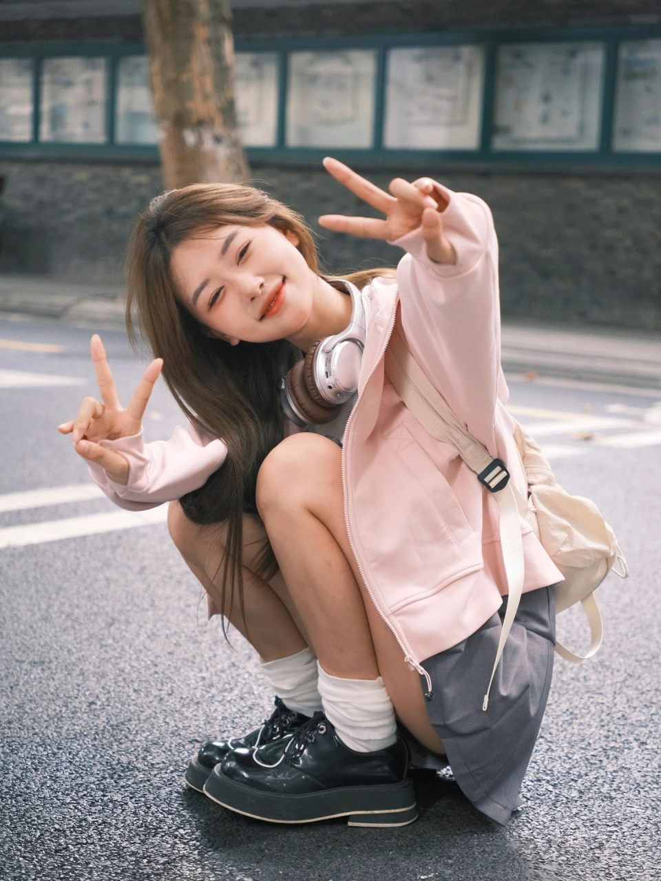 广角拍尊嘟很有意思 高角度俯拍泰可爱了看起来小小一只 拍摄小tips