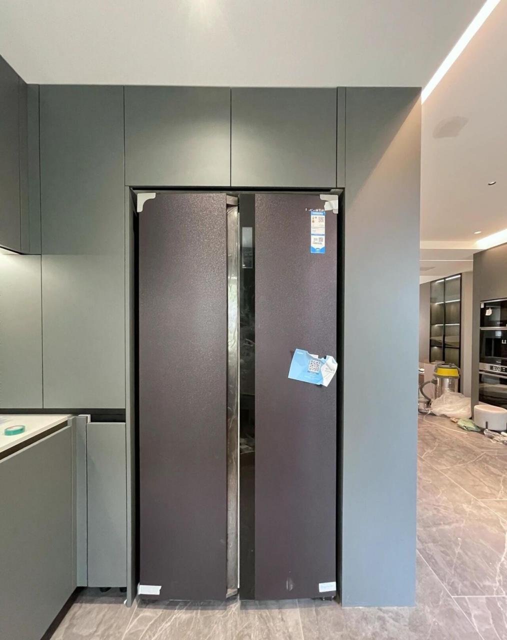 卡萨帝冰箱晶钻紫,零缝隙嵌入式冰箱[good] [点亮平安灯]等了一周的