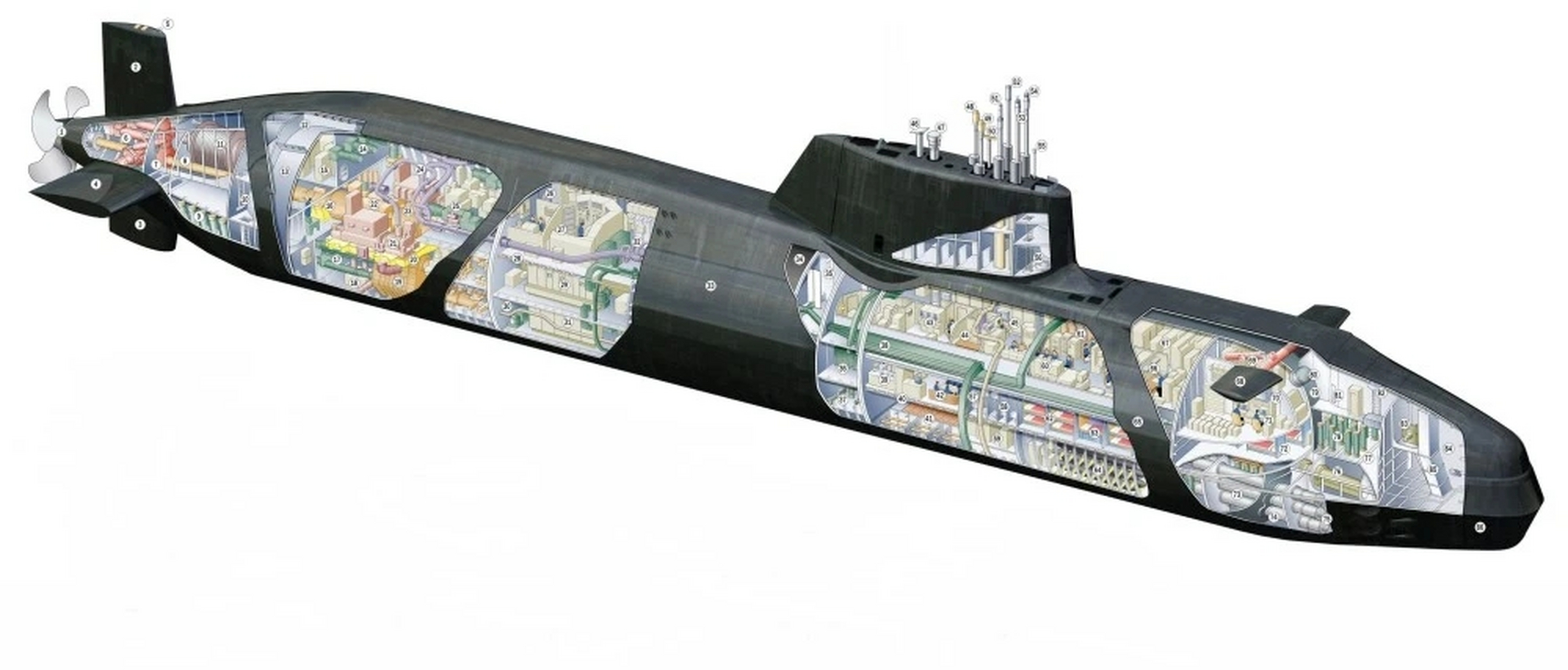 英国机敏级攻击核潜艇5号艇本周被正式命名为"安森 anson"号 (s123)