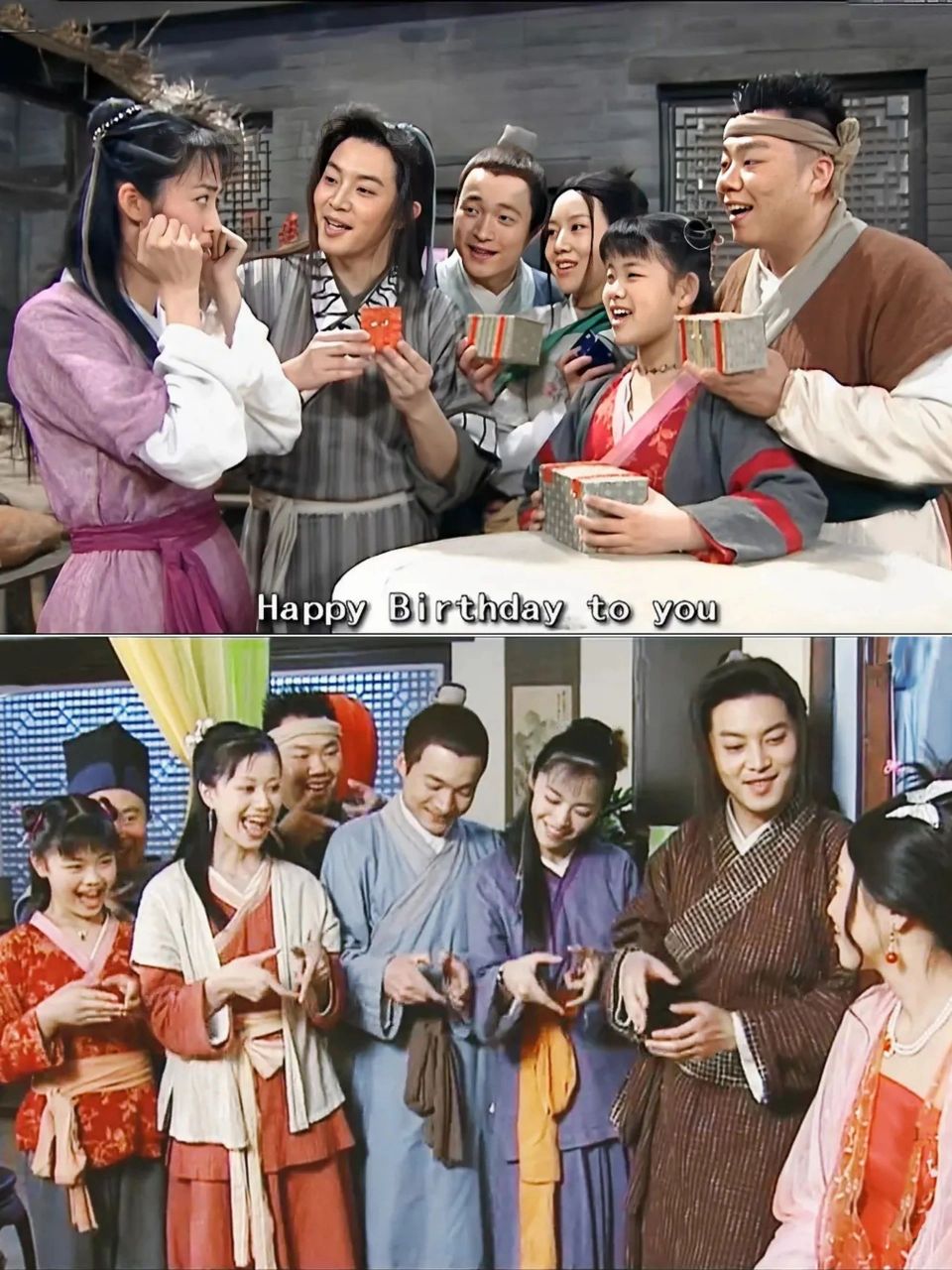 武林外传全体都有  一些大合照总是很温暖