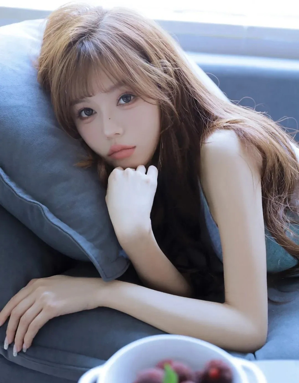 韩系温柔的少女写真,夏日就得这么拍 #纯欲风少女写真# #青春美少女