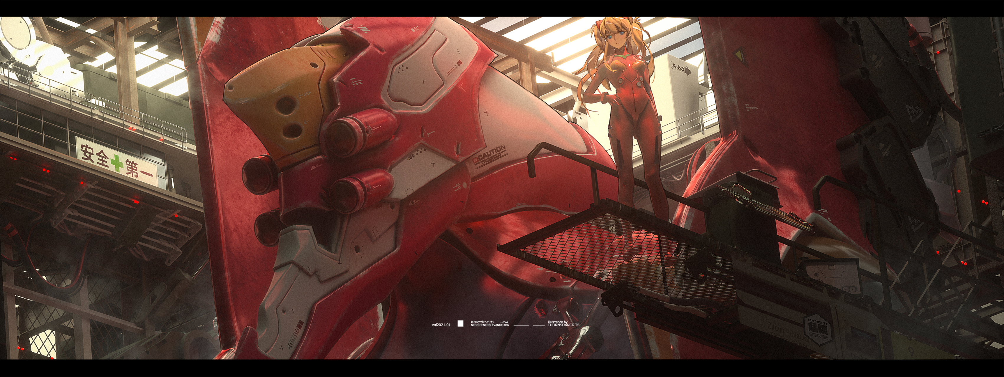 asuka&二号机 画师:t5