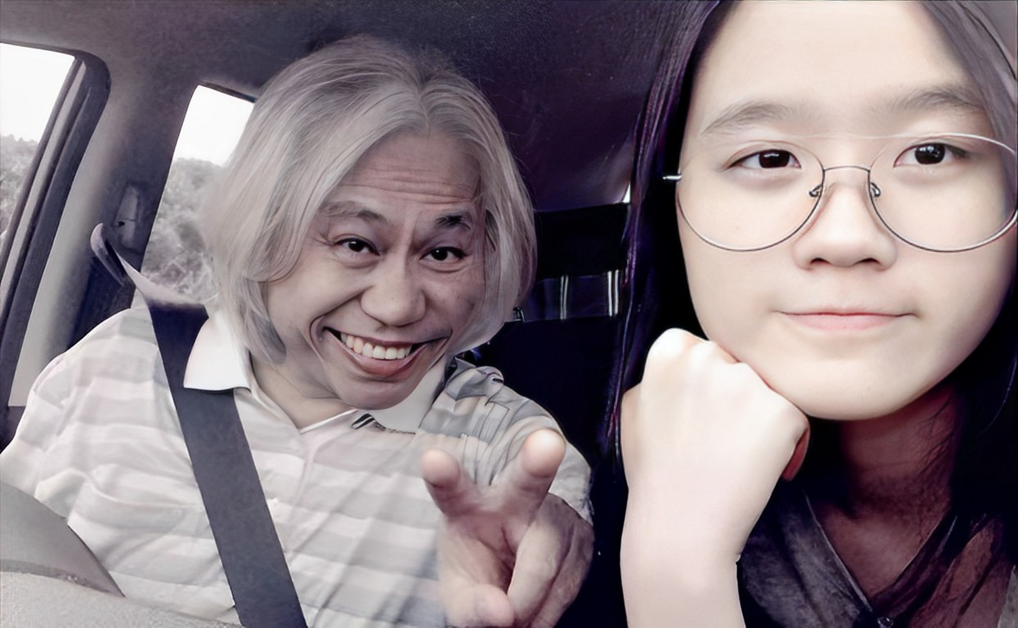 李坤城在66岁时去世.他的妻子林靖恩,比他小40岁,决定环岛旅行.