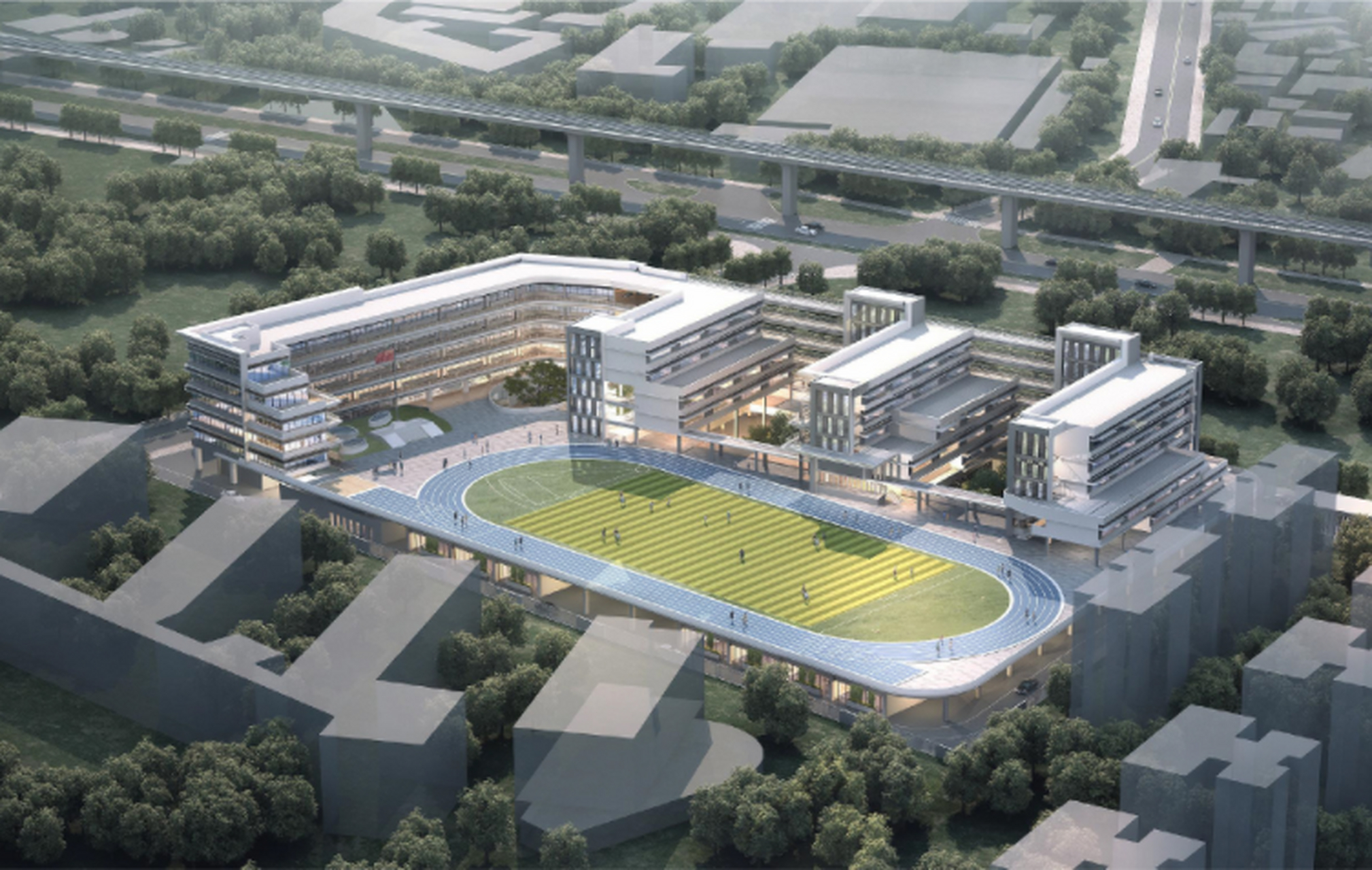 区教育局新建珠海市凤山中学(暂定名)工程建设工程规划许可批前公示》