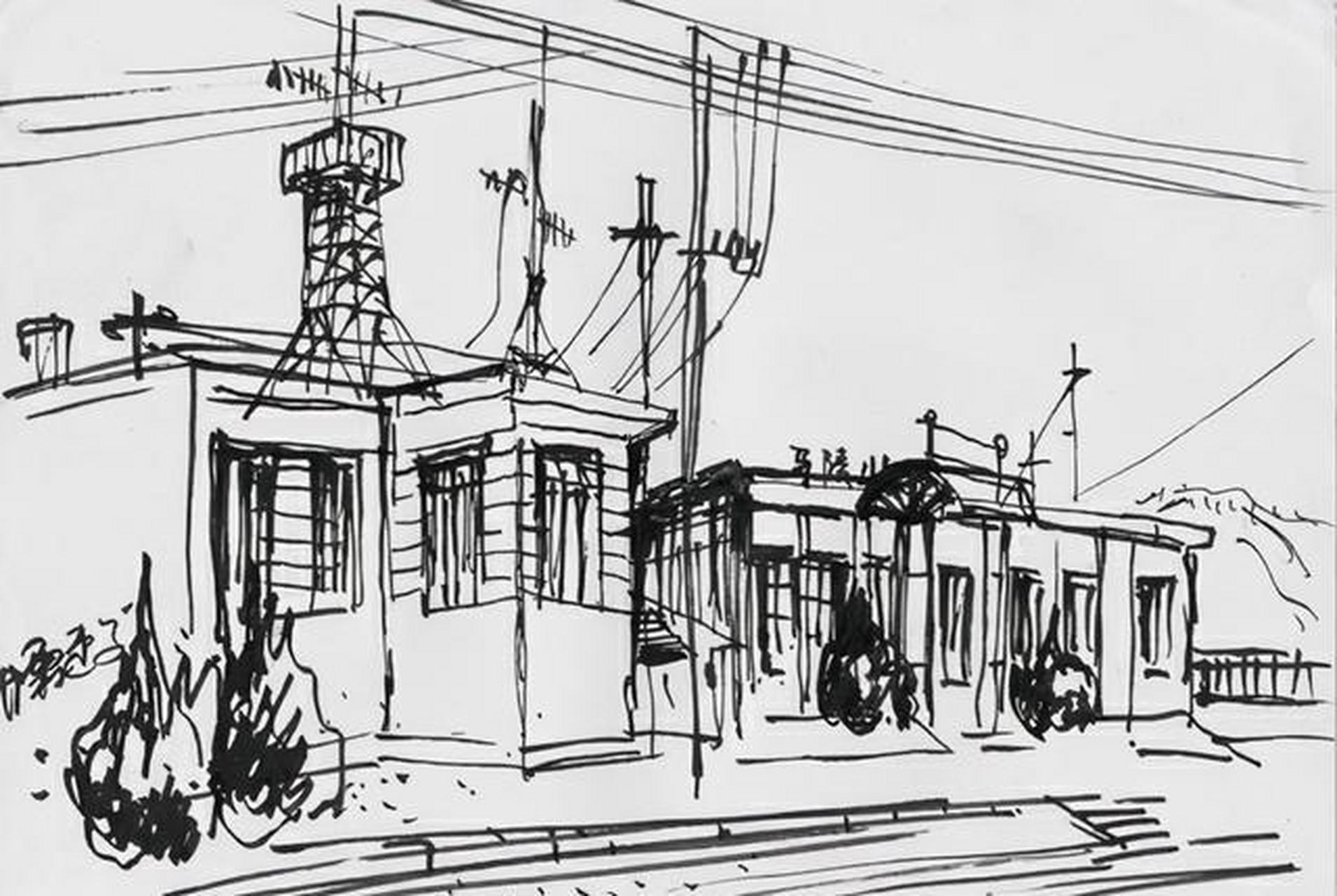 画家笔下的火车站,别样的精彩